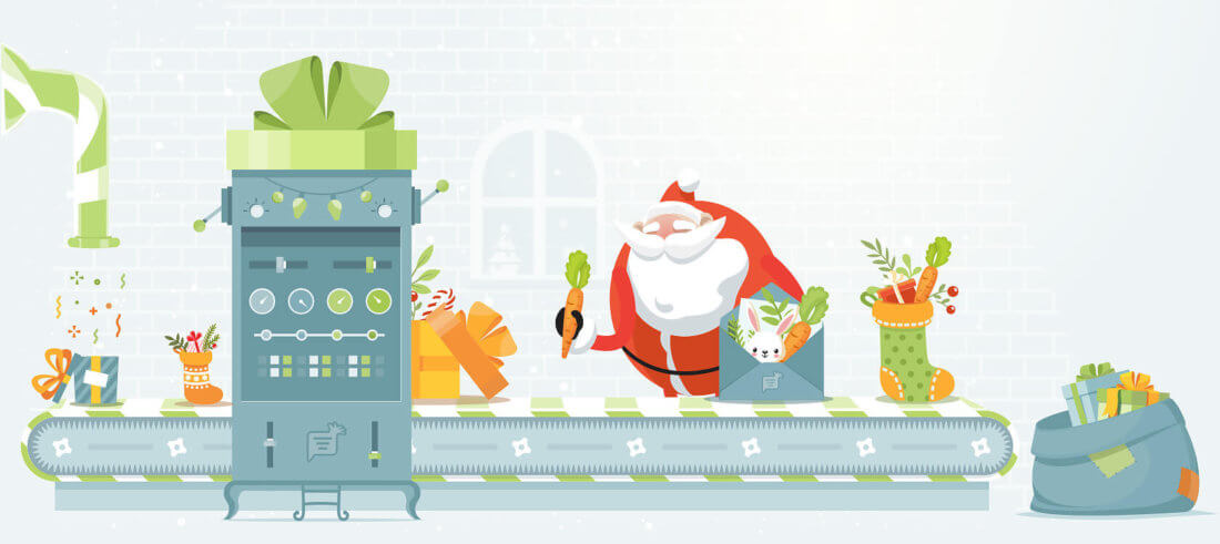 Как мы ждали праздника или Новогодний квест от Carrot quest
