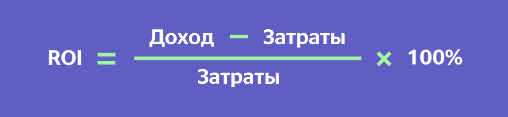 ROI формула: как посчитать и использовать в маркетинге