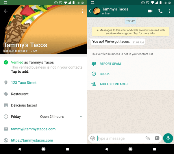подтвержденный аккаунт Whatsapp