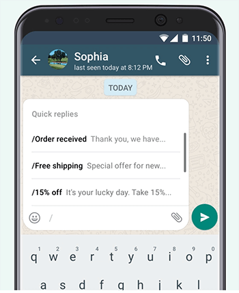 автоматизированные сообщения Whatsapp Business