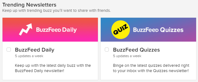 Buzzfeed подборки