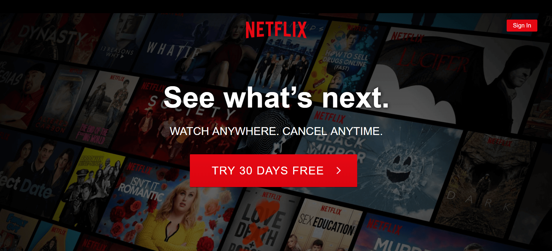 Netflis trial