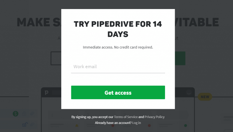 pipedrive form