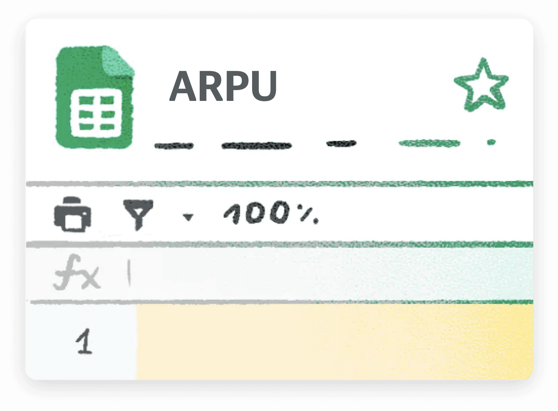 Cкачайте шаблон для расчета ARPU и других ключевых метрик онлайн-продукта