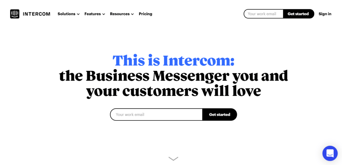 Главная Intercom