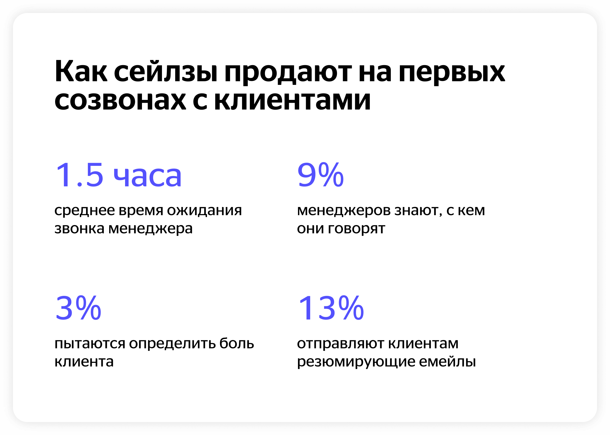 Как сейлзы продают на первых созвонах с клиентами