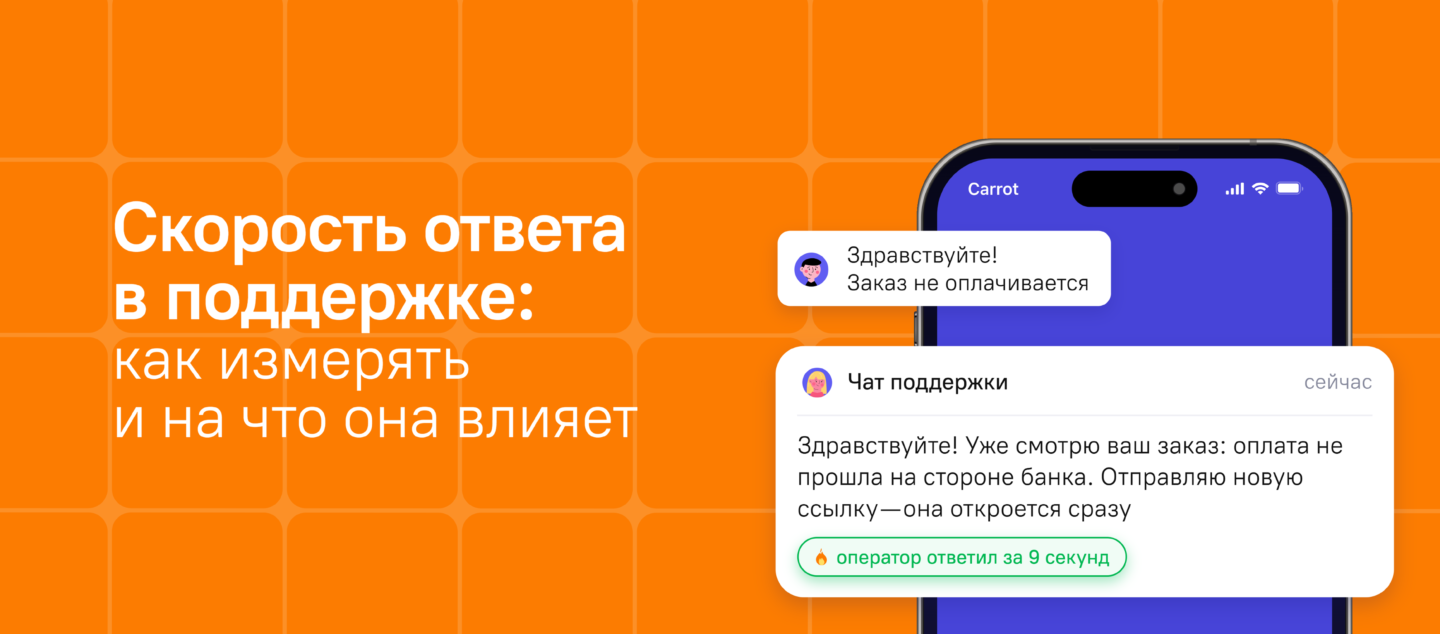 Скорость ответа в поддержке: как её измерять и на что она влияет