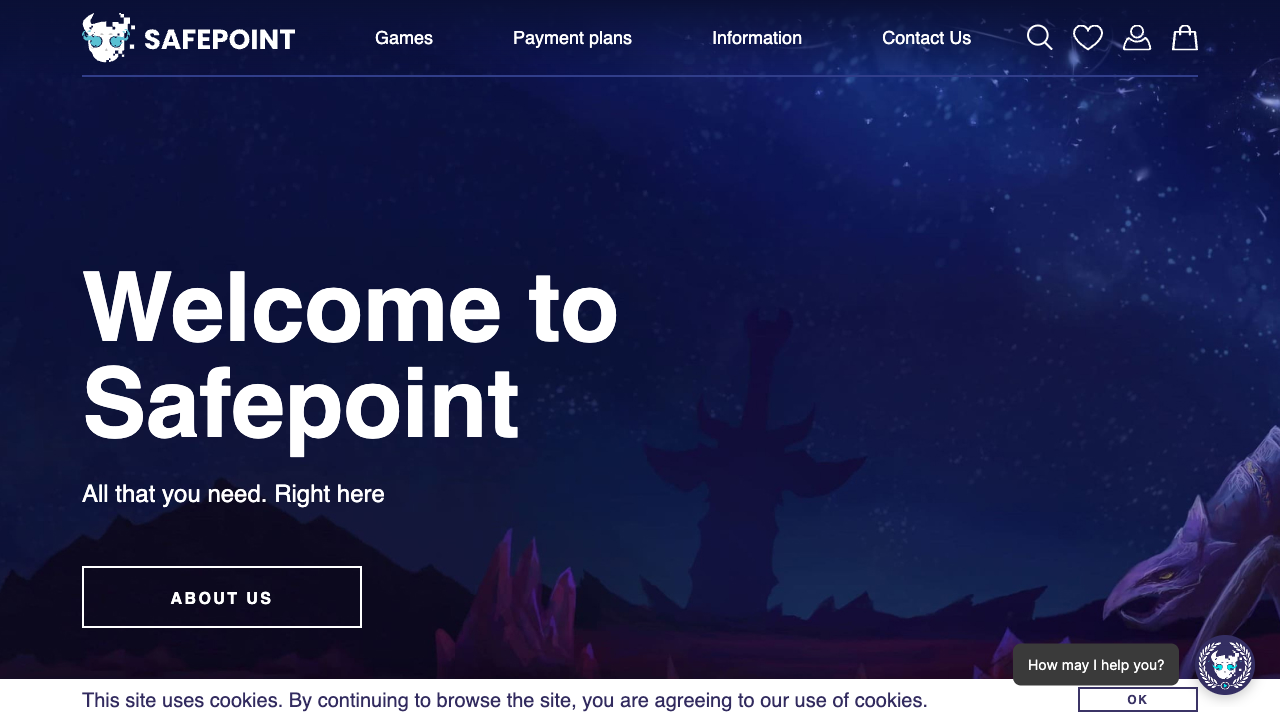 Safepoint-shop.com — пример чата от Carrot quest