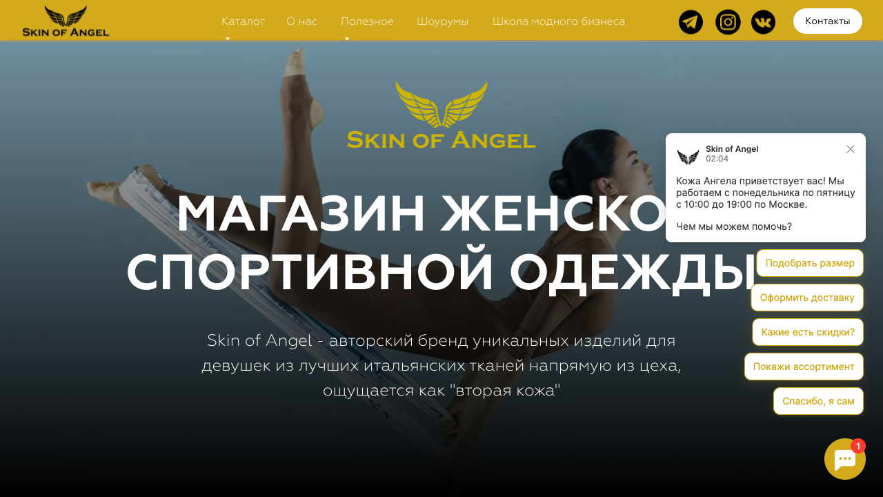 Бизнес чат для Skinofangel.ru