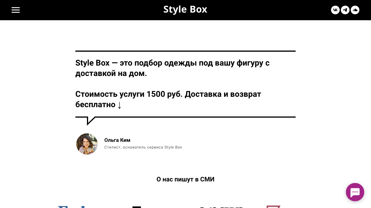 Бизнес чат для Style Box